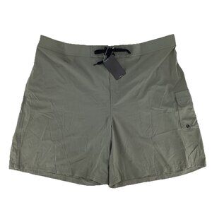 Syrokan Womens Nylon Quick Dry Hiking Shorts Pocket Gray Sz 26W/28W 4X